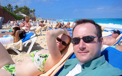 [ On the beach ]