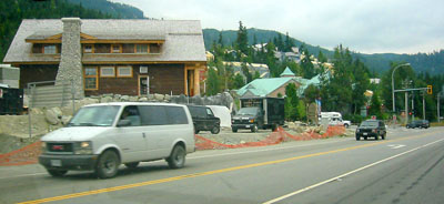 [ On the road through Whistler ]