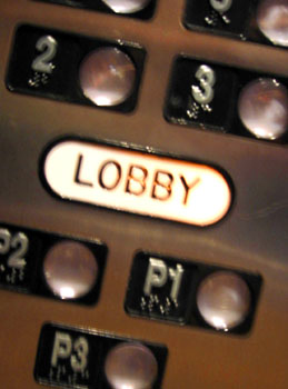 [ Hotel elevator buttons ]