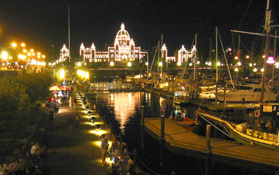 [ The harbour at night ]