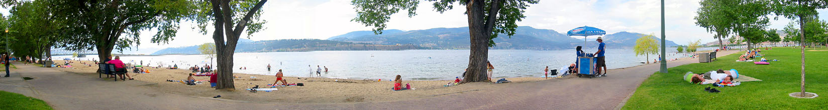 [ Kelowna park beach ]