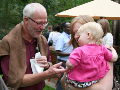 [ Morgan and great uncle Richard ]