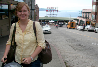 [ Emma at Pike Place Market ]