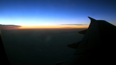 [ Sunset on the wing ]