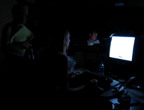 [ Editing in the dark ]
