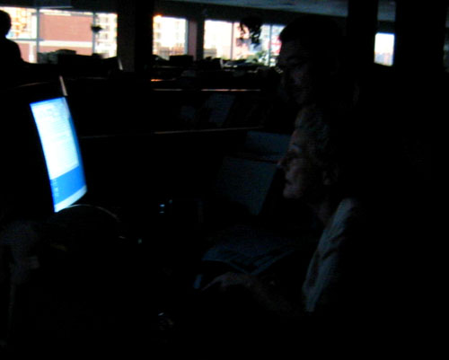 [ Editing in the dark ]