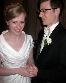 [ The happy couple ]