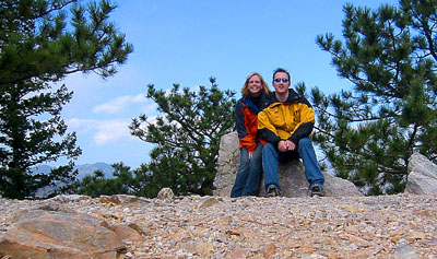 [ At the top ]