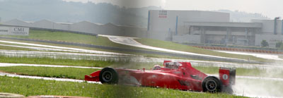 [ Ferrari F1 through the Fiorano fence ]