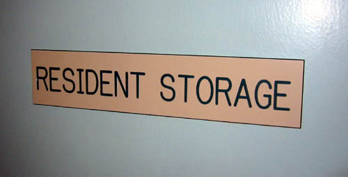 [ Resident storage ]