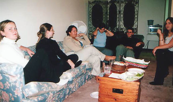 [ Dinner group. ]