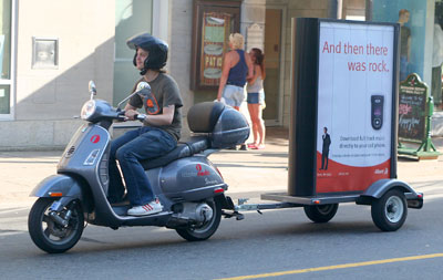 [ Moped advertising ]