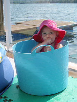 [ Jillian in the tub ]