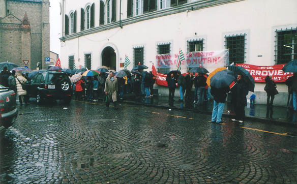 [ Strikers in Florence ]