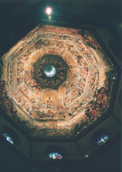 [ Inside the cathedral's dome ]