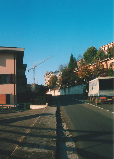 [ View up their road ]