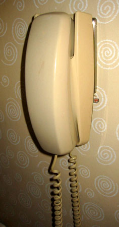 [ Bathroom phone ]