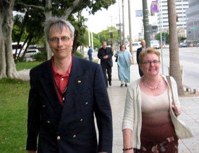 [ On the way to dinner ]