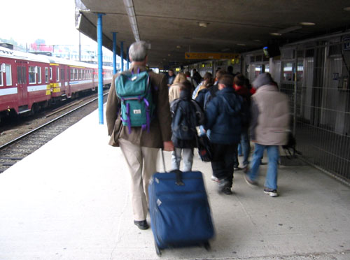 [ John leads on in Liege ]