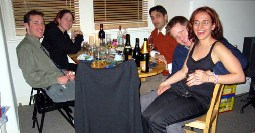[ New Years crowd ]