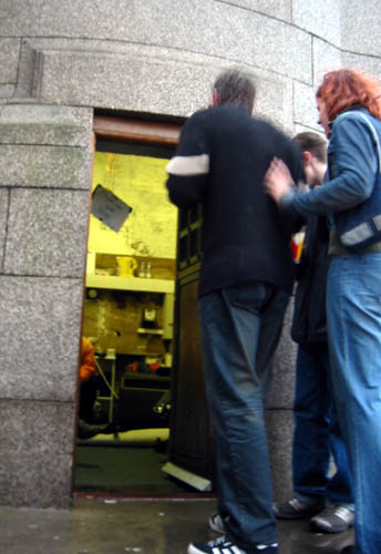 [ Bond's door revealed ]