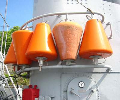 [ 
Aquatic traffic cones? ]