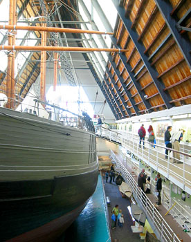 [ 
Inside the Fram museum ]