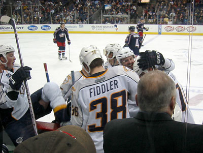[ Second period goal ]