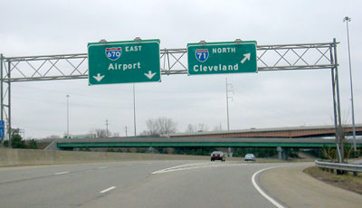 [ On the road out of Columbus ]