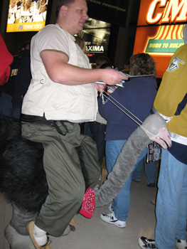 [ Zoo day at the arena ]