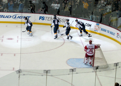 [ One of many, many Predators goals ]