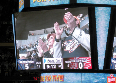 [ 5-0 for the Preds ]