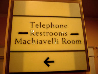 [ Machiavelli Room ]