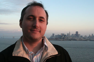 [ Me in front of downtown ]