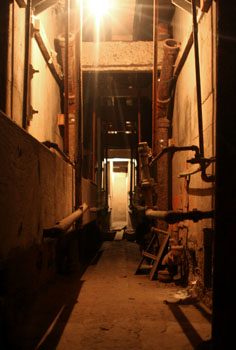 [ Alcatraz crawl space ]