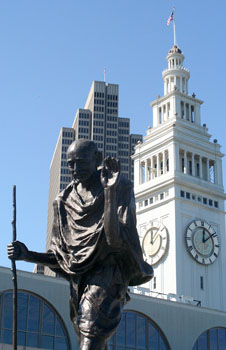 [ Gandhi statue in SF ]