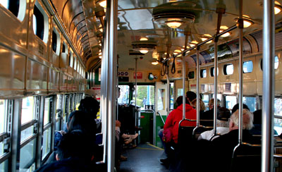 [ On the streetcar ]