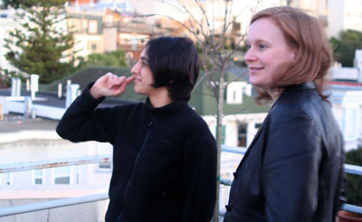 [ On Kajal's roof ]