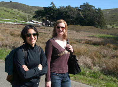[ Starting out on the hike ]