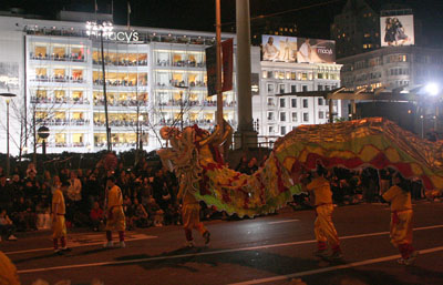 [ Chinese new year parade ]