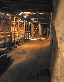 [ Makeshift 

walkways ]