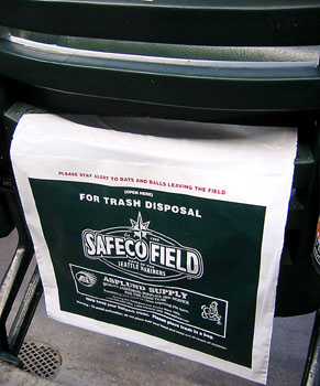 [ Garbage bag 

]