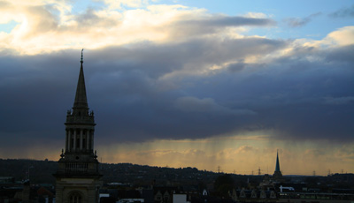 [ Rain on the horizon ]