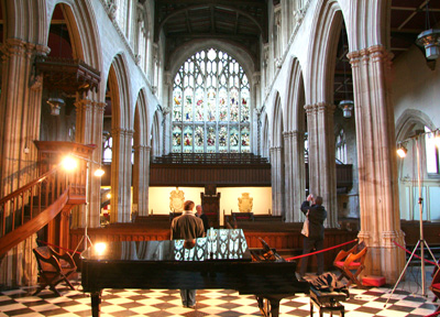 [ Piano in church ]