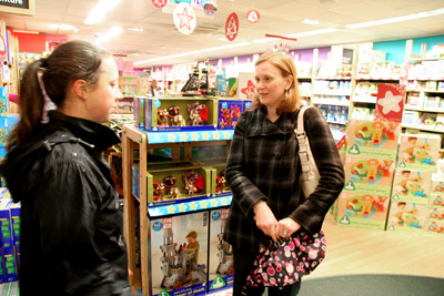 [ In the toy store ]