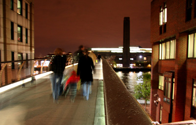 [ Crossing the Thames ]