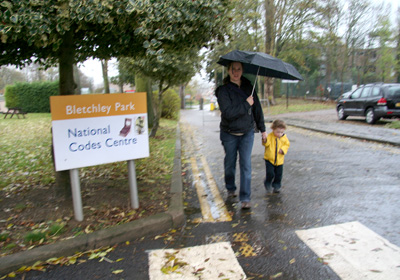 [ Arriving at Bletchley Park ]